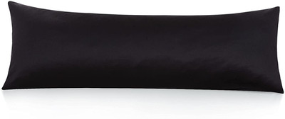 MRRON ALLEN_BODY_PILLOW Memory Foam Solid Body Pillow Pack of 1(Black)