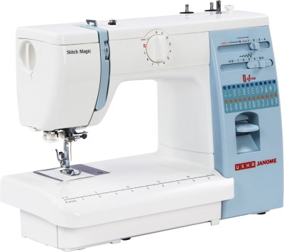 Usha Janome Stitch Magic with sewing kit Electric Sewing Machine( Built-in Stitches...