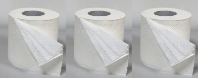 Shree Shyam 3 ply toilet paper roll best product ever soft made with virgin paper Toilet Paper Roll(3 Ply, 200 Sheets)