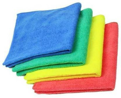 SOMUDEE Wet Microfiber Cleaning Cloth(4 Units)