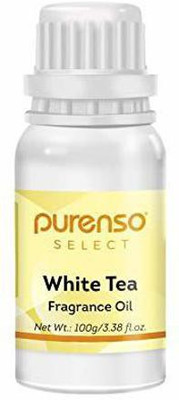 PURENSO Select Fragrance Oil - White Tea, 100g for Soap Making, Diffusers, Lotions, Slime, DIY(100 ml)