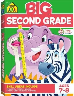 School Zone Big Second Grade Workbook(English, Paperback, Zone School)