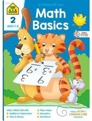 School Zone Math Basics Grade 2 Workbook(English, Paperback, Zone School)