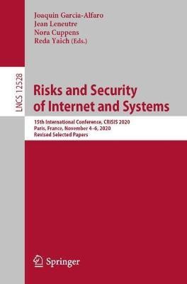 Risks and Security of Internet and Systems(English, Paperback, unknown)