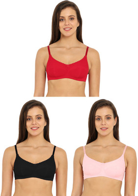 JOCKEY Women T-Shirt Non Padded Bra(Multicolor)