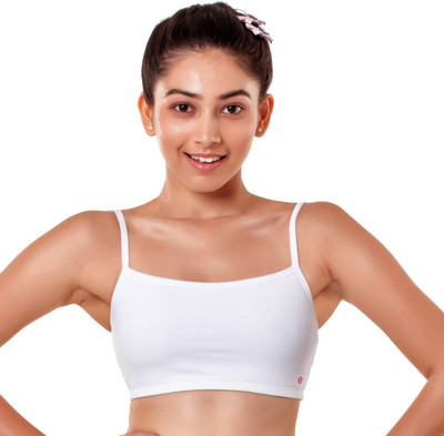 Enamor Antimicrobial BB02 Easy Fit Stretch Cotton Women Training/Beginners Non Padded Bra(Black)