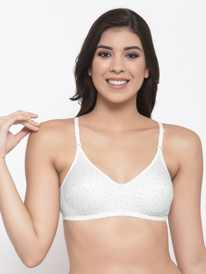 Shyam Sons FLAIR Women T-Shirt Non Padded Bra(White)