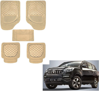 KOZDIKO PVC, Rubber Standard Mat For  Mahindra Universal For Car(Beige)
