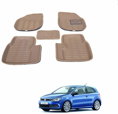 KOZDIKO Plastic 3D Mat For  Volkswagen Polo GT(Beige)