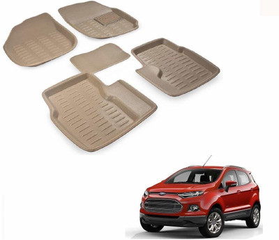 KOZDIKO Plastic 3D Mat For  Ford Universal For Car(Beige)