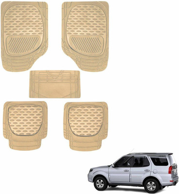 KOZDIKO PVC, Rubber Standard Mat For  Tata Grand Dicor(Beige)