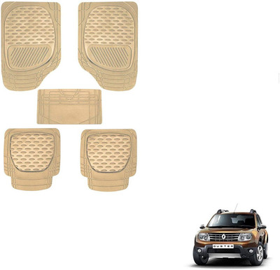 KOZDIKO PVC, Rubber Standard Mat For  Renault Duster(Beige)
