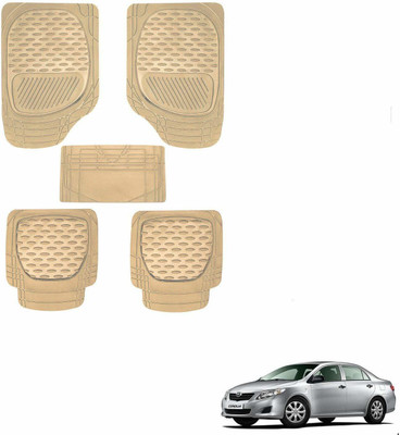 KOZDIKO PVC, Rubber Standard Mat For  Toyota Corolla(Beige)