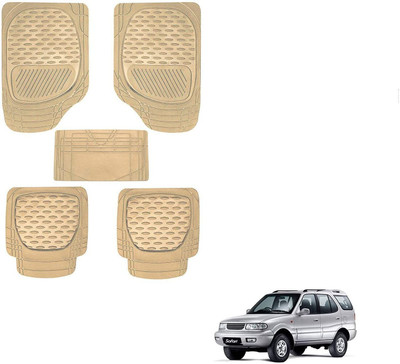 KOZDIKO PVC, Rubber Standard Mat For  Tata Safari Dicor(Beige)
