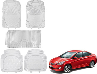 KOZDIKO PVC Standard Mat For  Hyundai Fluidic Verna(Clear)