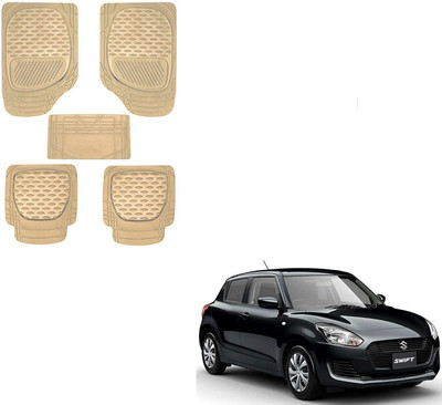 KOZDIKO PVC, Rubber Standard Mat For  Maruti Suzuki Swift(Beige)