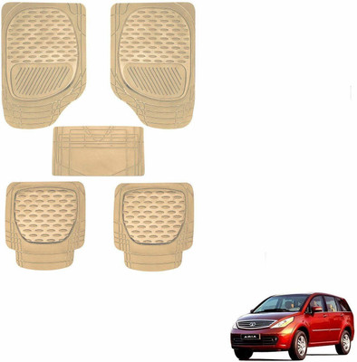 KOZDIKO PVC, Rubber Standard Mat For  Tata Aria(Beige)