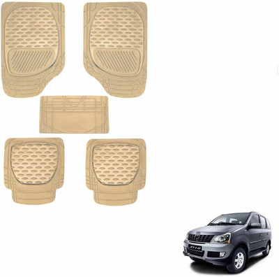 KOZDIKO PVC, Rubber Standard Mat For  Mahindra Xylo(Beige)