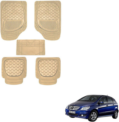 KOZDIKO PVC, Rubber Standard Mat For  Mercedes Benz Universal For Car(Beige)