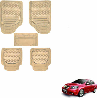 KOZDIKO PVC, Rubber Standard Mat For  Chevrolet Aveo(Beige)