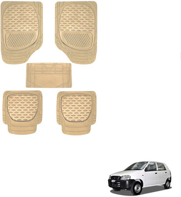 KOZDIKO PVC, Rubber Standard Mat For  Maruti Suzuki Alto(Beige)