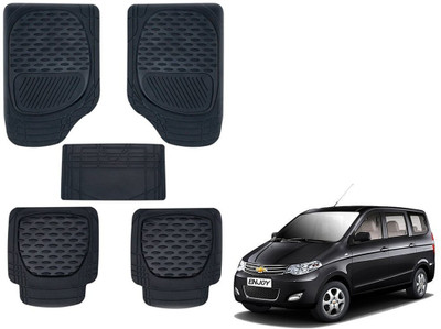KOZDIKO PVC Standard Mat For  Chevrolet Enjoy(Black)