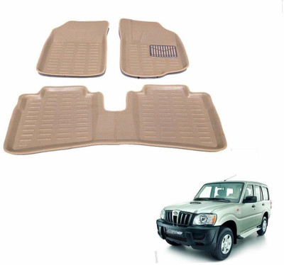 KOZDIKO Plastic 3D Mat For  Mahindra Scorpio(Beige)