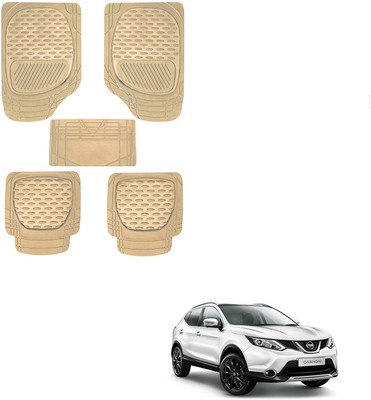 KOZDIKO PVC, Rubber Standard Mat For  Nissan Universal For Car(Beige)