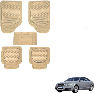 KOZDIKO PVC, Rubber Standard Mat For  Audi A6(Beige)