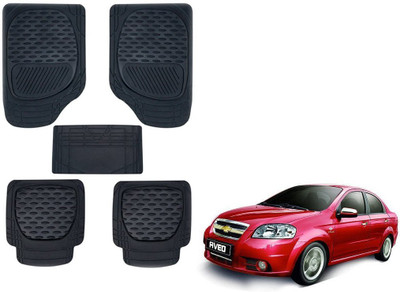 KOZDIKO PVC Standard Mat For  Chevrolet Aveo(Black)