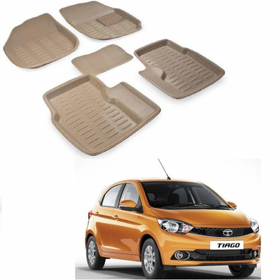 KOZDIKO Plastic 3D Mat For  Tata Tiago(Beige)