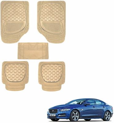 KOZDIKO PVC, Rubber Standard Mat For  Jaguar XE(Beige)