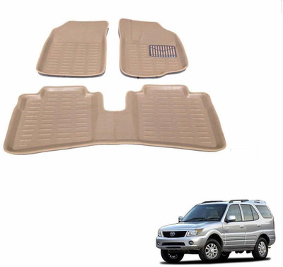 KOZDIKO Plastic 3D Mat For  Tata Safari(Beige)