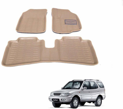 KOZDIKO Plastic 3D Mat For  Tata Safari Dicor(Beige)
