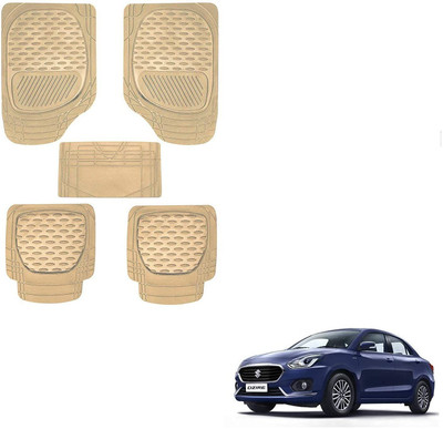 KOZDIKO PVC, Rubber Standard Mat For  Maruti Suzuki Swift Dzire(Beige)