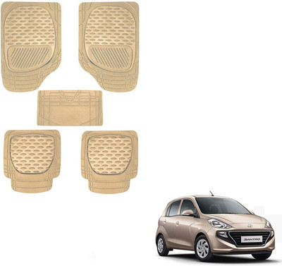 KOZDIKO PVC, Rubber Standard Mat For  Hyundai Santro(Beige)