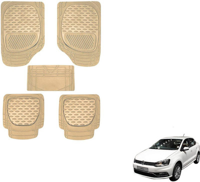 KOZDIKO PVC, Rubber Standard Mat For  Volkswagen Ameo(Beige)