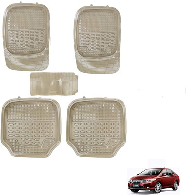 KOZDIKO PVC Standard Mat For  Honda Universal For Car(Beige)