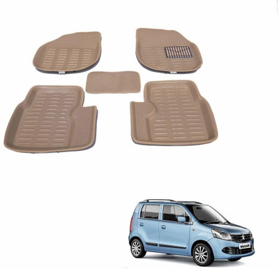 KOZDIKO Plastic 3D Mat For  Maruti Suzuki WagonR(Beige)