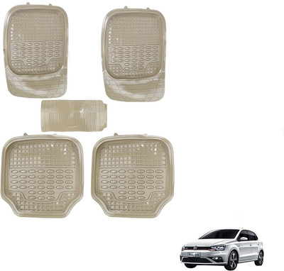 KOZDIKO PVC Standard Mat For  Volkswagen Universal For Car(Beige)