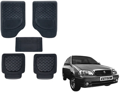 KOZDIKO PVC Standard Mat For  Maruti Suzuki Esteem(Black)