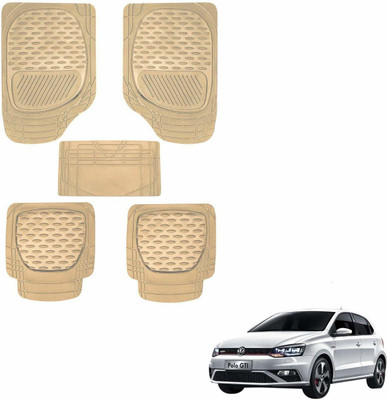 KOZDIKO PVC, Rubber Standard Mat For  Volkswagen Universal For Car(Beige)
