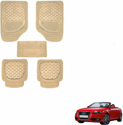 KOZDIKO PVC, Rubber Standard Mat For  Audi Universal For Car(Beige)