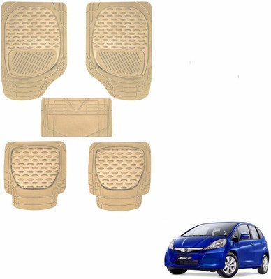 KOZDIKO PVC, Rubber Standard Mat For  Honda Universal For Car(Beige)