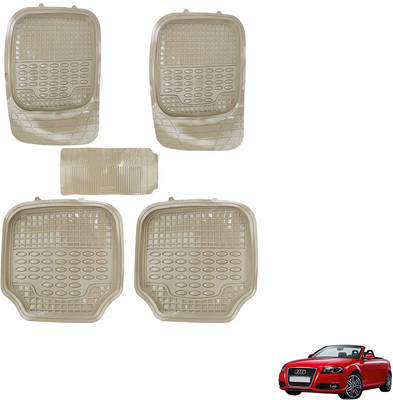 KOZDIKO PVC Standard Mat For  Audi Universal For Car(Beige)