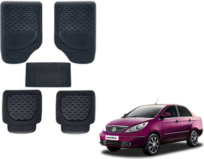 KOZDIKO PVC Standard Mat For  Tata Manza(Black)