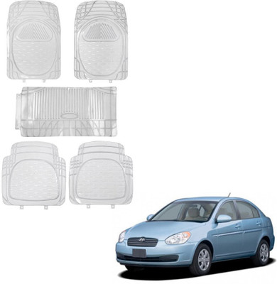 KOZDIKO PVC Standard Mat For  Hyundai Verna(Clear)