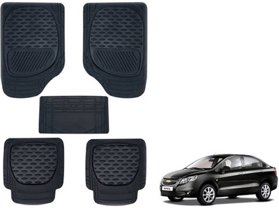 KOZDIKO PVC Standard Mat For  Chevrolet Sail(Black)