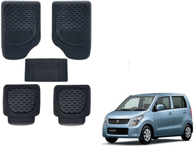 KOZDIKO PVC Standard Mat For  Maruti Suzuki WagonR(Black)