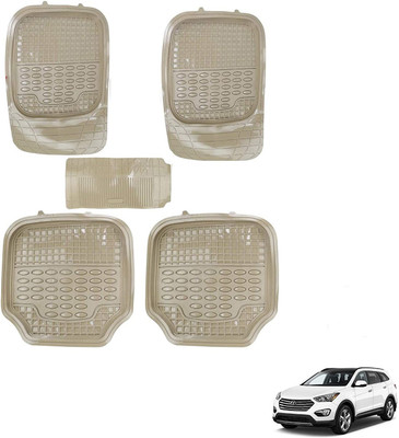 KOZDIKO PVC Standard Mat For  Hyundai Universal For Car(Beige)